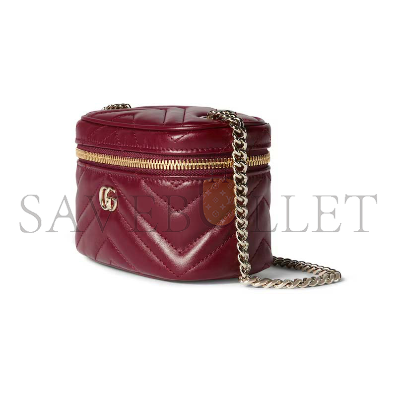 GUCCI GG MARMONT NANO VANITY BAG 837455 (15*8.5*8cm) GUCCI GG MARMONT NANO VANITY BAG 837455 (15*8.5*8cm)
